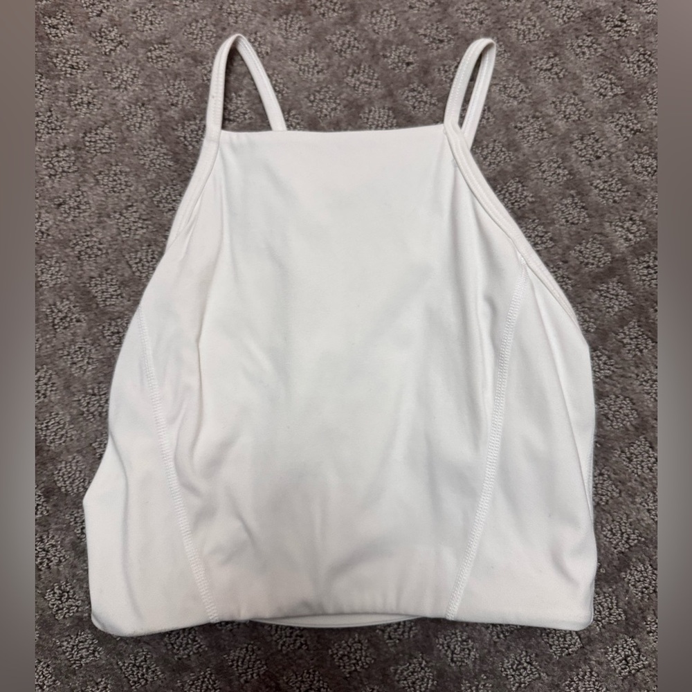 BuffBunny White Bra Top